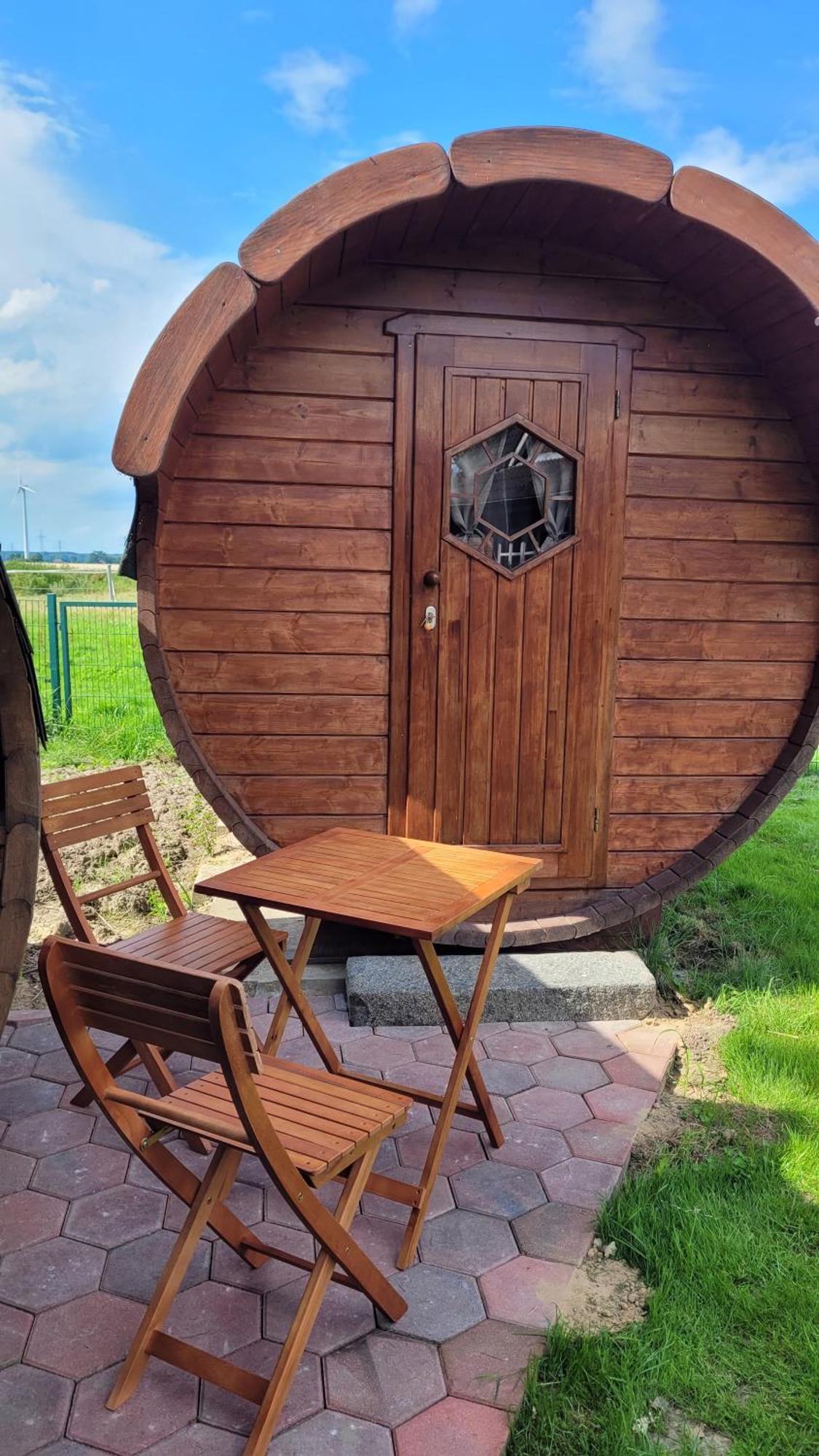Schlaffass Hotell Grevenkop Exteriör bild